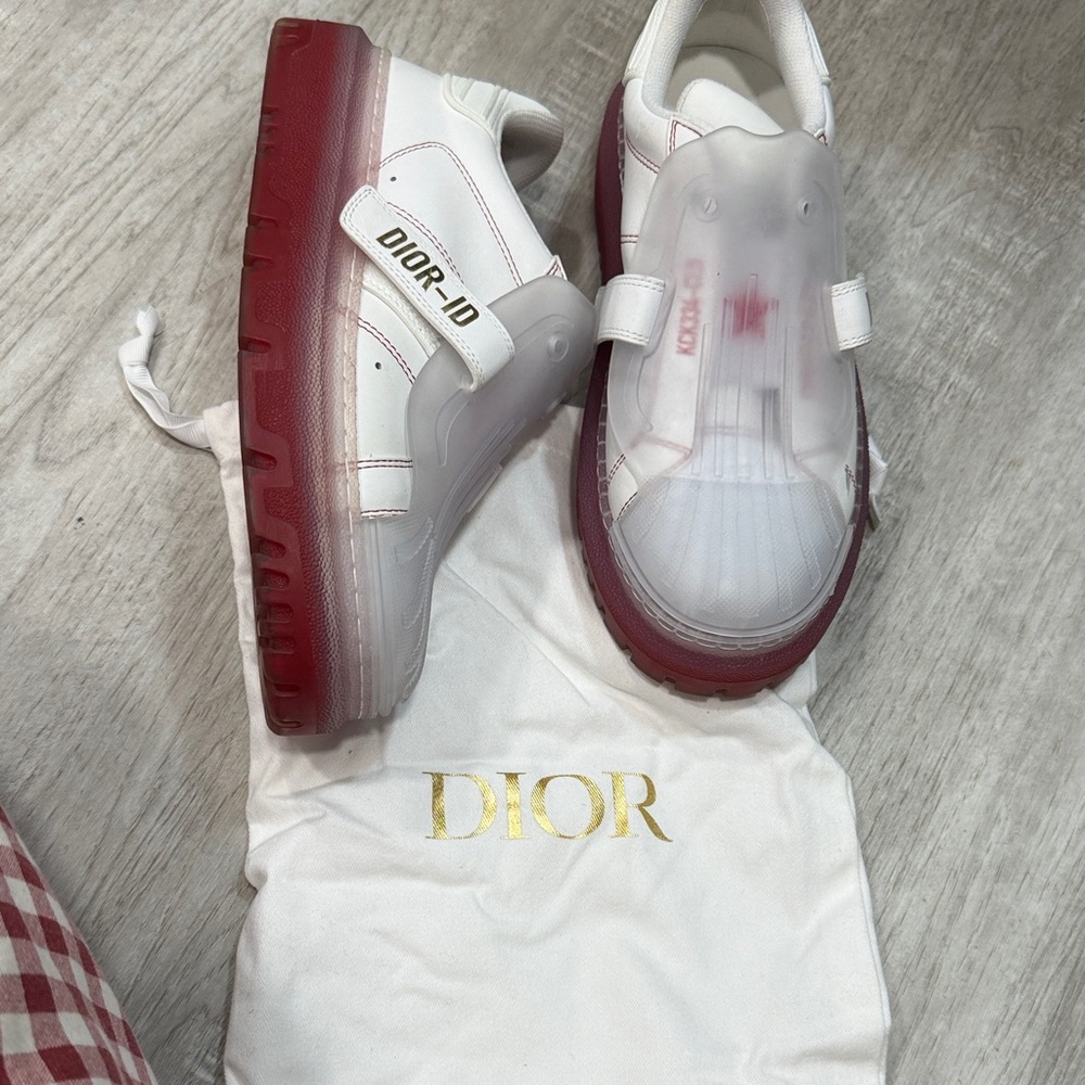 Dior women Sneakers in White and Red